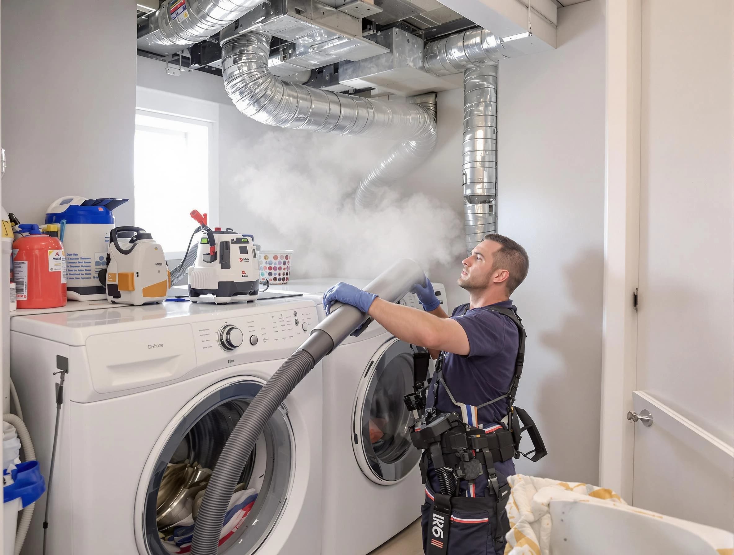 Dryer Vent Duct Cleaning in Rancho Cucamonga